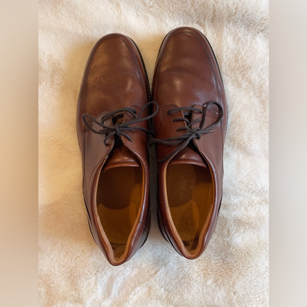 Men’s leather Ecco dress shoes size 12
